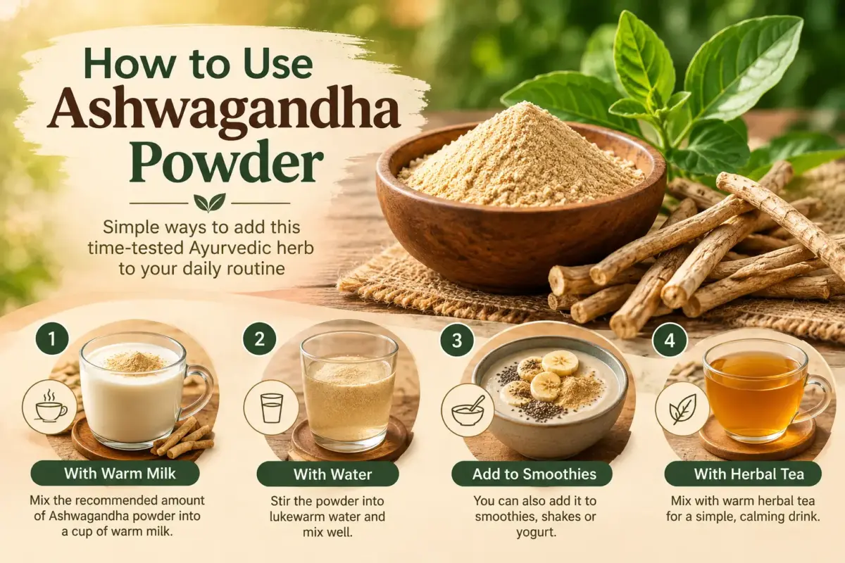 How to Use Ashwagandha Powder