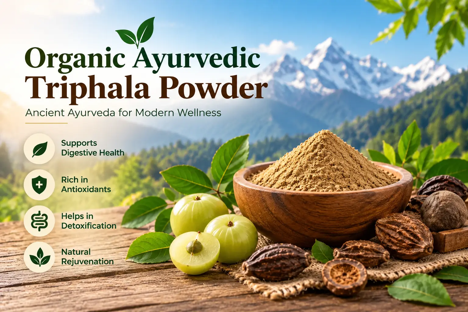 Organic Ayurvedic Triphala Powder